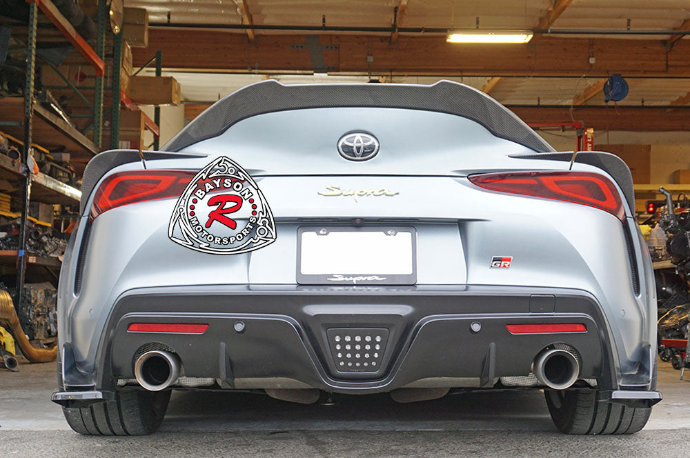 Tail Light Trim (Carbon Fiber) For 2020-2022 Toyota Supra - Bayson R Motorsports