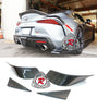 Tail Light Trim (Carbon Fiber) For 2020-2022 Toyota Supra - Bayson R Motorsports