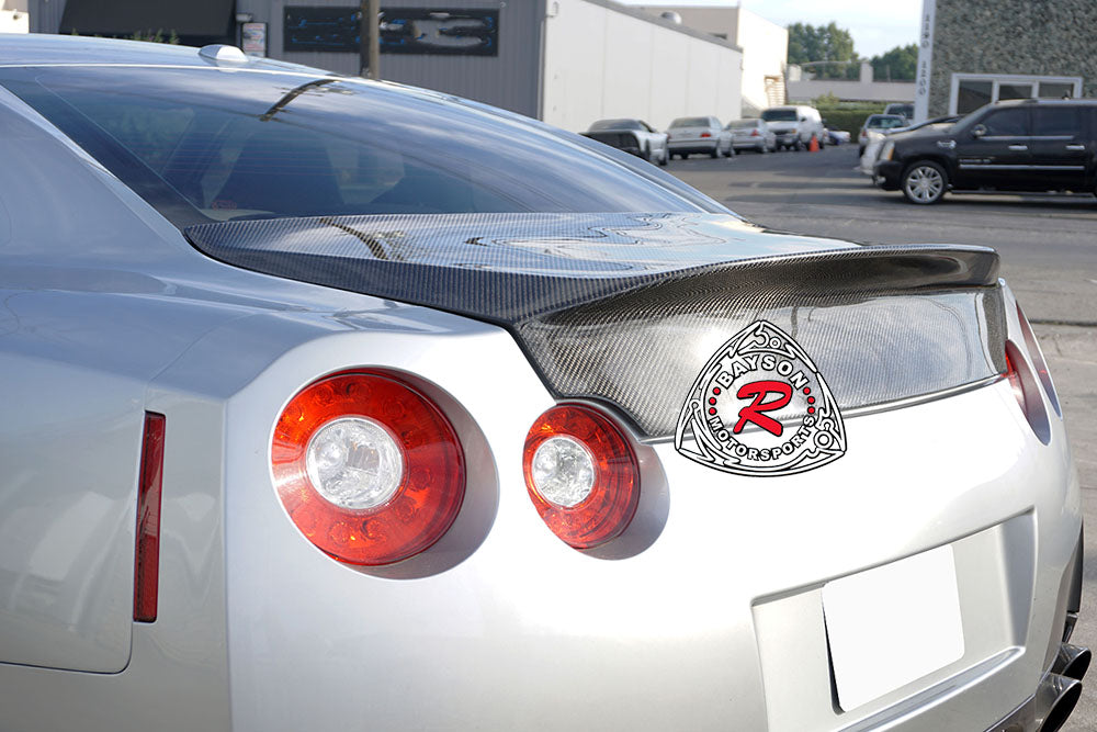 DT Style Trunk (Carbon Fiber) For 2009-2020 Nissan GTR R35 - Bayson R Motorsports