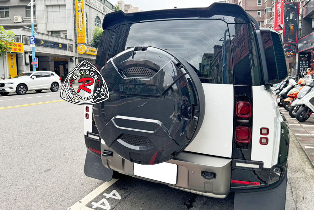 H Style Spare Tire Cover For 2020-2025 Land Rover Defender