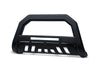 Armordillo 2006-2010 Ford Explorer AR Bull Bar w/LED - Texture Black - Bayson R Motorsports