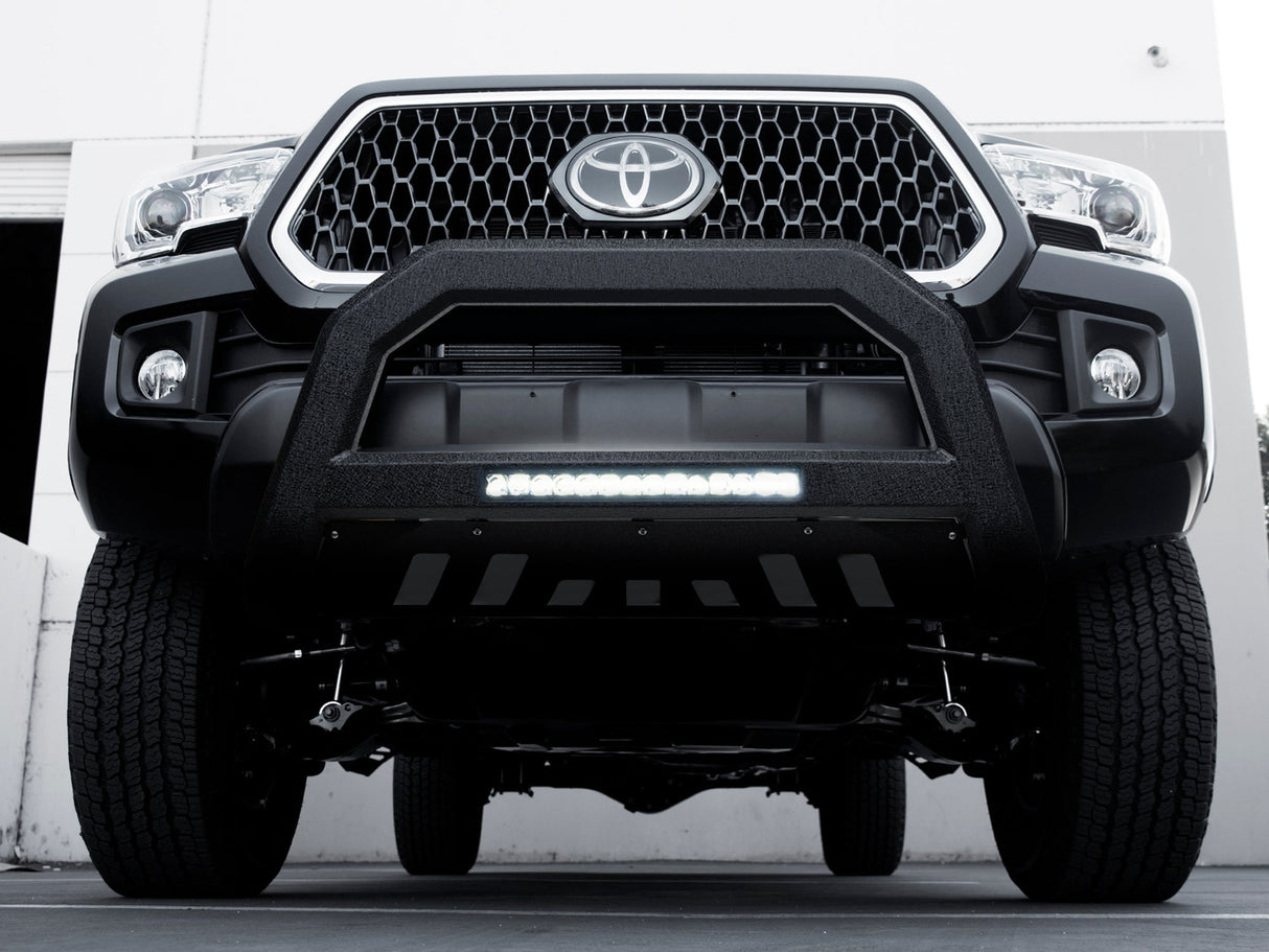 Armordillo 2003-2009 Toyota 4Runner AR Bull Bar w/LED - Texture Black - Bayson R Motorsports