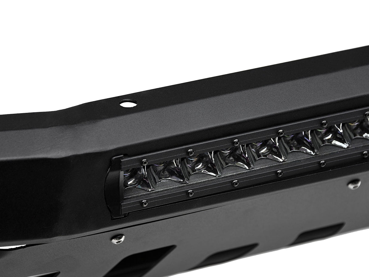 Armordillo 2011-2016 Ford Super Duty F-250/F-350/F-450 AR Bull Bar w/ LED - Matte Black - Bayson R Motorsports