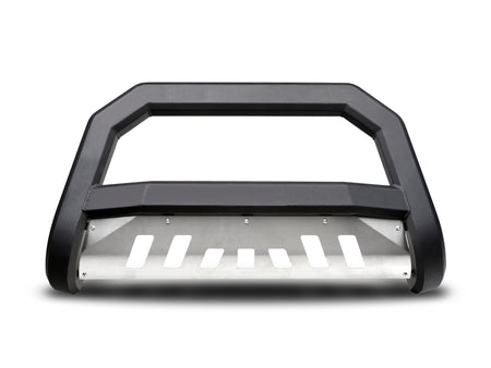 Armordillo 2000-2004 Nissan Pathfinder AR Bull Bar - Matte Black W/Aluminum Skid Plate - Bayson R Motorsports