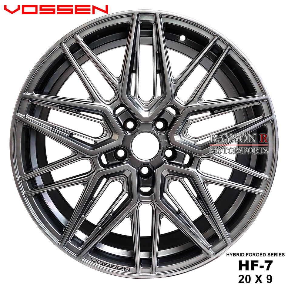 Vossen HF-7  Wheels Tesla Model-3 (4 Wheels Staggered Package, 20x9/20x10)