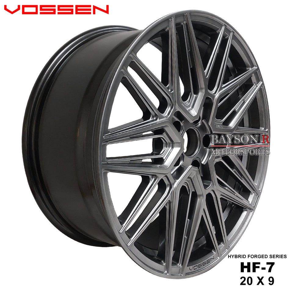 Vossen HF-7  Wheels Tesla Model-3 (4 Wheels Staggered Package, 20x9/20x10)