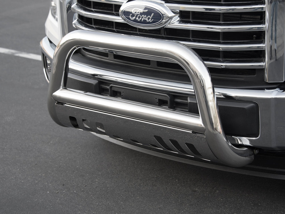 Armordillo 2008-2010 Ford F-250/F-350/F-450/F-550 Super Duty Classic Bull Bar - Polished - Bayson R Motorsports