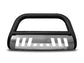 Armordillo 2006-2009 Mitsubishi Raider Classic Bull Bar - Matte Black W/Aluminum Skid Plate - Bayson R Motorsports
