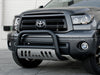 Armordillo 2007-2014 Chevy Avalanche 1500 Classic Bull Bar - Matte Black W/Aluminum Skid Plate - Bayson R Motorsports