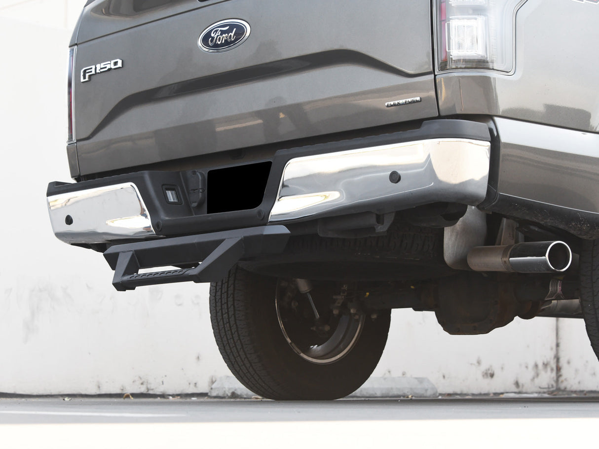 Armordillo 2" Reciever AR Style Rear Hitch Step - Black - Bayson R Motorsports