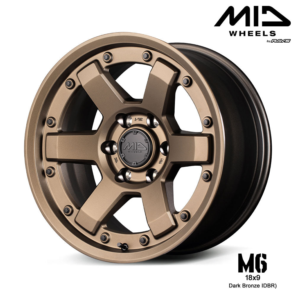 MID Wheel M6 18x9 by RAYS Japan – Bayson R Motorsports