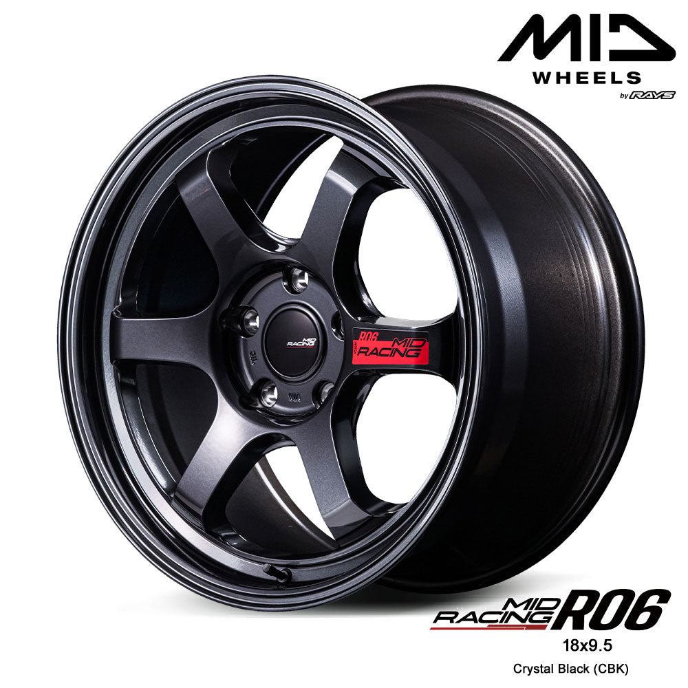 yyy　rays MID Racing Wheel R06 18x9.5 by RAYS Japan – Bayson R Motorsports