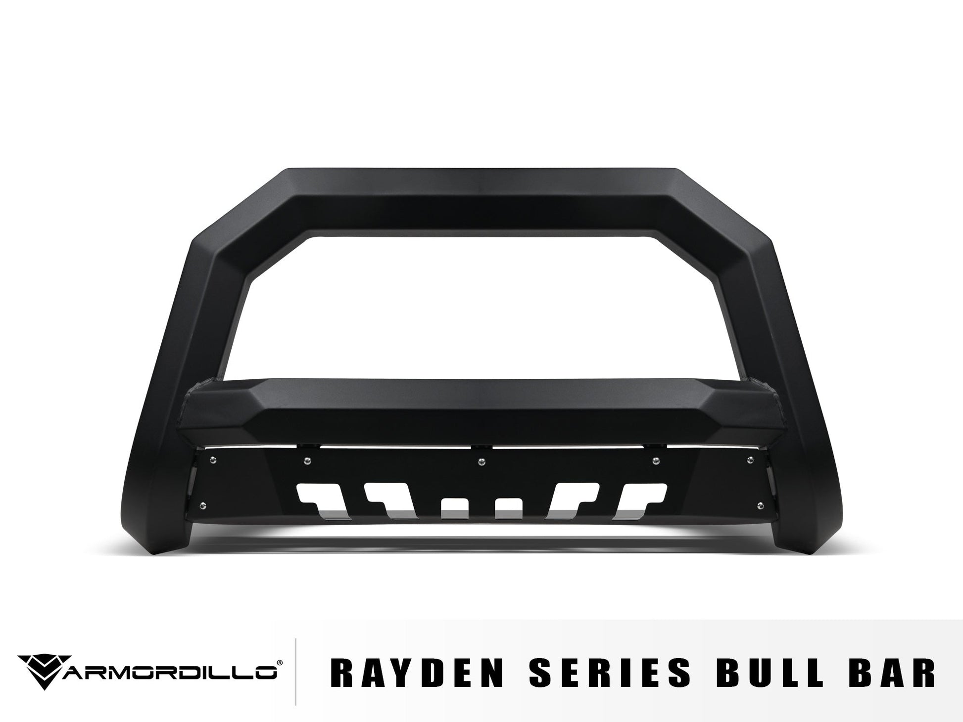 Armordillo 2007-2014 Chevy Avalanche Rayden Bull Bar - Matte Black - Bayson R Motorsports