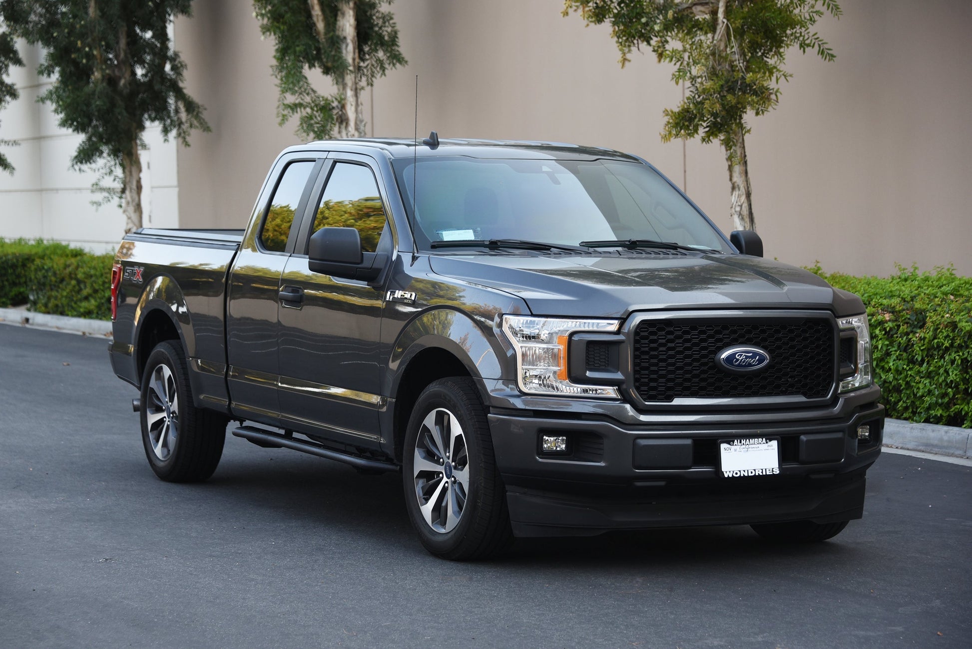 Armordillo 2019-2022 Ford Ranger Super Crew RS Series Running Board - Texture Black - Bayson R Motorsports