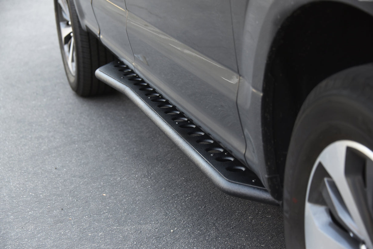 Armordillo 2007-2018 Chevy Silverado 1500/2500/3500 Extended Cab RS Series Running Board - Texture Black - Bayson R Motorsports