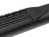 Armordillo 1999-2013 Chevy Silverado - Crew Cab - Body Mount 4" Oval Step Bar -Matte Black - Bayson R Motorsports