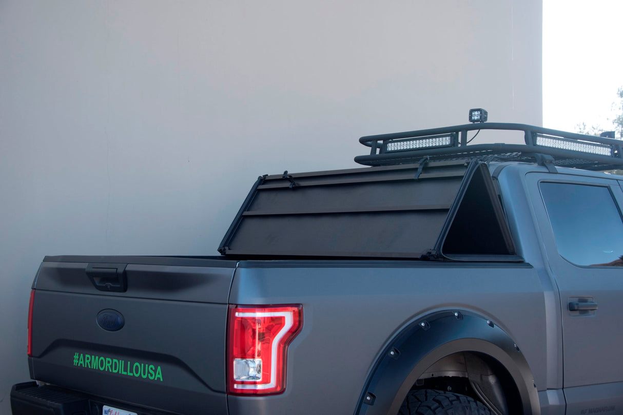 Armordillo 2016-2020 Nissan Titan CoveRex TF Series Folding Truck Bed Tonneau Cover (6.5 FT Bed) - Bayson R Motorsports