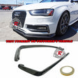 Front Bumper Canard (Carbon Fiber) For 2013-2016 Audi A4 S-Line& S4 (B8.5) - Bayson R Motorsports