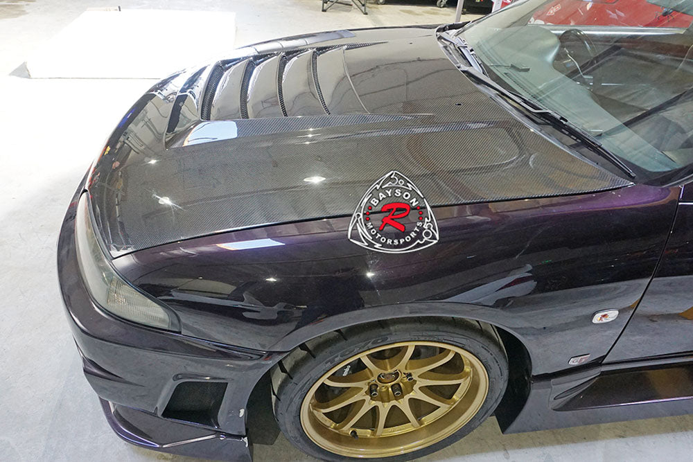 Z-Tune Style Hood (Carbon Fiber) For 1995-1998 Nissan GTR R33 - Bayson R Motorsports