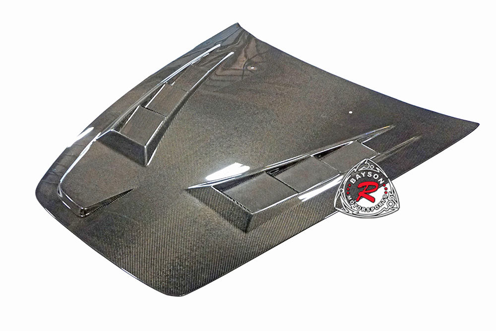 MU Style Hood (Carbon Fiber) For 2000-2009 Honda S2000 - Bayson R Motorsports