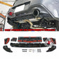 T Style Rear Diffuser (ABS Plastic) For 2022-2023 Toyota GR86 / Subaru BRZ - Bayson R Motorsports
