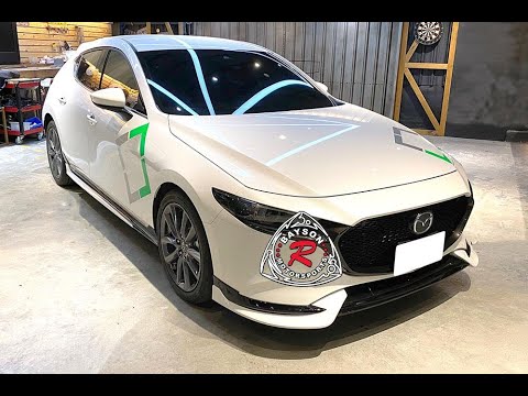 TH Style Side Skirts For 2019-2025 Mazda-3